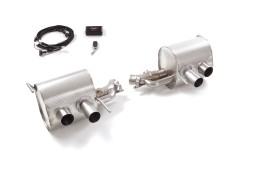 Silencieux d'échappement inox à valves RAGAZZON pour FERRARI FF V12 6.3 Ch 660Ch (2011-2016)