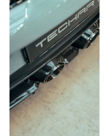 Diffuseur arrière central carbone TECHART pour PORSCHE 992.2 Carrera GTS / 4 GTS (2025+)