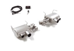 Silencieux d'échappement inox à valves RAGAZZON pour FERRARI 812 Superfast V12 6.5 Ch 800Ch