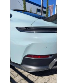 Aero Wings carbone TECHART pour PORSCHE 992.2 Carrera / 4 / T / S / 4S / GTS / 4 GTS avec Pack SportDesign (2025+)