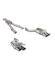 Ligne d'échappement inox Cat-back SUPERSPRINT pour BMW 650i(x) F13 V8 (2011-2015)