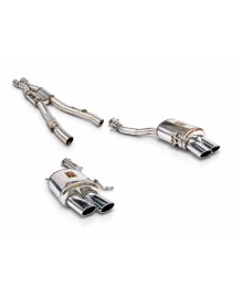 Ligne d'échappement inox Cat-back SUPERSPRINT pour BMW 650i(x) F13 V8 (2011-2015)