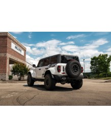 Ligne d'échappement inox Cat-Back à valves MILLTEK pour FORD Bronco Raptor 3.0 V6 Ecoboost 4 portes 6th Gen (2022+)