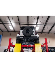 Ligne d'échappement inox Cat-Back à valves MILLTEK pour FORD Bronco Raptor 3.0 V6 Ecoboost 4 portes 6th Gen (2022+)