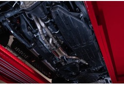 Ligne d'échappement inox Cat-Back à valves MILLTEK pour FORD Bronco Raptor 3.0 V6 Ecoboost 4 portes 6th Gen (2022+) Ligne d'échappement inox Cat-Back à valves MILLTEK pour FORD Bronco Raptor 3.0 V6 Ecoboost 4 portes 6th Gen (2022+)