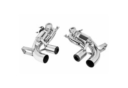Silencieux d'échappement inox à valves NOVITEC pour FERRARI AMALFI (RACE)