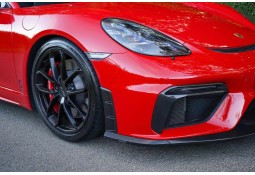 Pack Spoiler avant Carbone DISSIDENT pour PORSCHE 718 GT4 / Spyder Pack Spoiler avant Carbone DISSIDENT pour PORSCHE 718 GT4 / Spyder