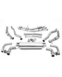 Ligne d'échappement Fap-Back à valves MILLTEK AUDI SQ8 4.0 V8 Facelift (2024+)(Sport)