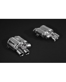 Silencieux d'échappement inox à valves CAPRISTO pour FERRARI 550 575 MARANELLO