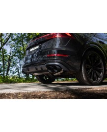 Ligne d'échappement Fap-Back à valves MILLTEK AUDI SQ8 4.0 V8 Facelift (2024+)(Homologué)