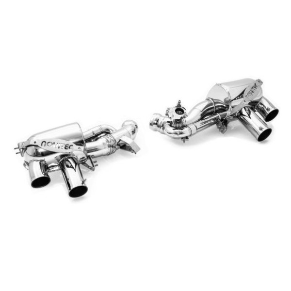 Silencieux d'échappement inox à valves NOVITEC pour FERRARI AMALFI Silencieux d'échappement inox à valves NOVITEC pour FERRARI AMALFI