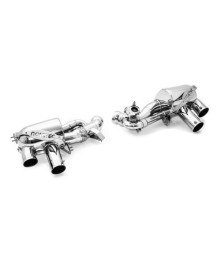 Silencieux d'échappement inox à valves NOVITEC pour FERRARI AMALFI