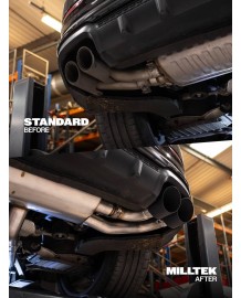 Ligne d'échappement Fap-Back à valves MILLTEK AUDI SQ8 4.0 V8 Facelift (2024+)(Homologué)