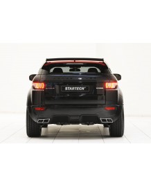 Pare-chocs arrière + embouts échappement STARTECH Range Rover Evoque (-2015)