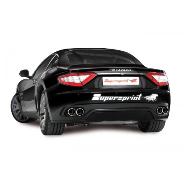 Silencieux arrières Supersprint pour Maserati GranTurismo 4,2i V8 405Ch ( 2007-)