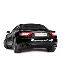 Silencieux arrières Supersprint pour Maserati GranTurismo 4,2i V8 405Ch ( 2007-)