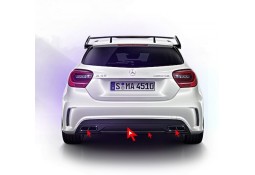 Diffuseur de pare-chocs arrière + embouts échappements Performance  A45 AMG pour Mercedes Classe A (W176) Pack AMG