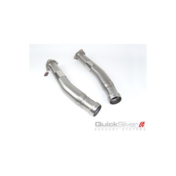 Remplacement de catalyseurs Inox QuickSilver Supersport pour Aston Martin V8 Vantage S (2011-)