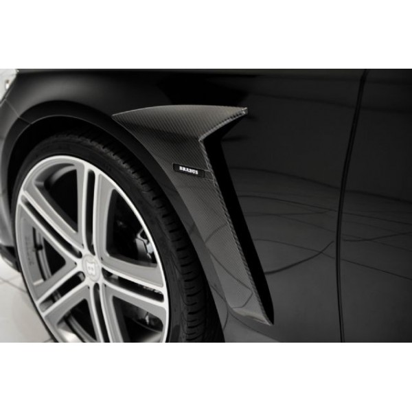 Extensions d'ailes avants Carbone BRABUS pour Mercedes Classe S (W222) (2013-)