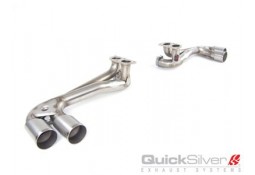 Tubes arrières Titane QuickSilver SuperSport Plus pour Ferrari F430 (2004-09)