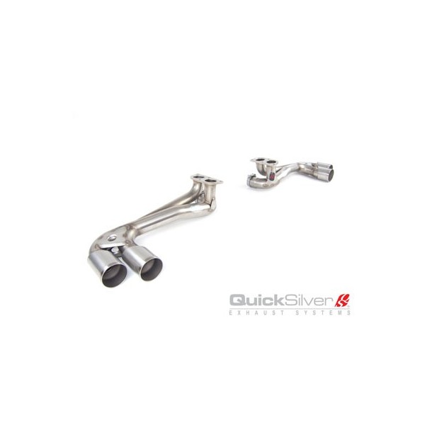 Tubes arrières Titane QuickSilver SuperSport Plus pour Ferrari F430 (2004-09)