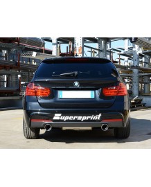 Silencieux arrière Supersprint pour Bmw Série 4 420d (F32/F33)