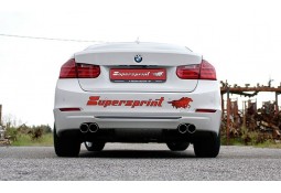 Silencieux arrière Supersprint pour Bmw Série 4 420d, 420xd, 425d (F32/F33) 