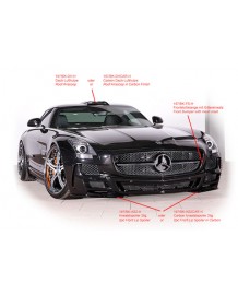 Kit carrosserie MEC Design pour Mercedes SLS