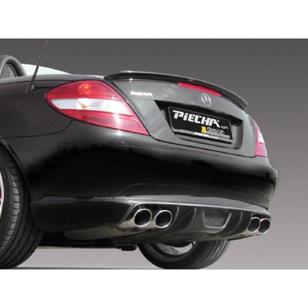 Diffuseur arrière PIECHA pour Mercedes SLK (R171) sans Pack AMG (-03/2008)