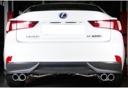 Silencieux arrière Duplex SupRcars pour Lexus IS300 H F-Sport