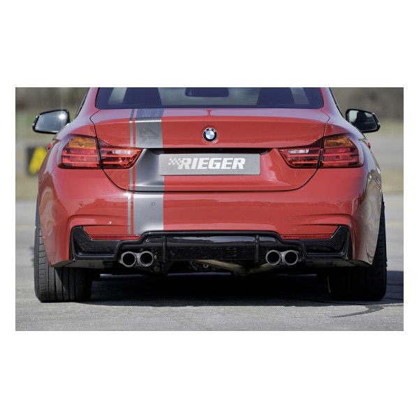 Diffuseur arrière Rieger pour Bmw Série 4 (F32/33/36) Pack M