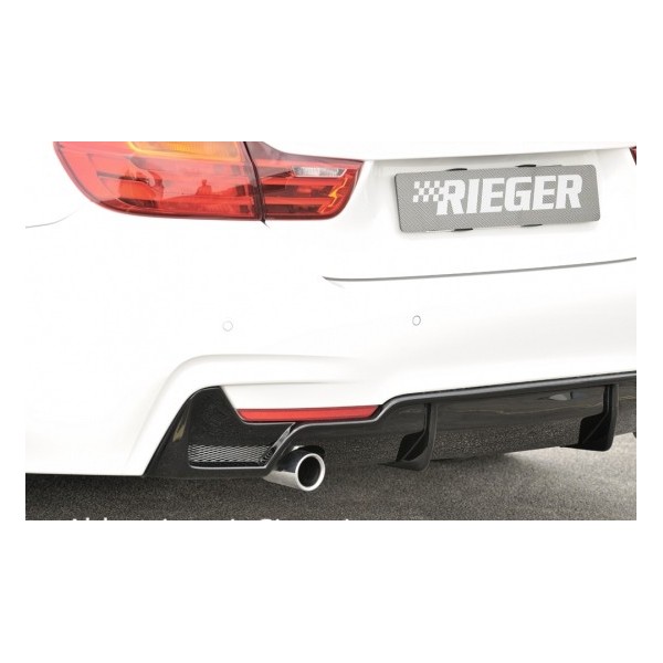 Diffuseur arrière Rieger pour Bmw Série 4 (F32/33/36) Pack M