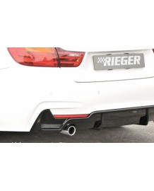 Diffuseur arrière Rieger pour Bmw Série 4 (F32/33/36) Pack M