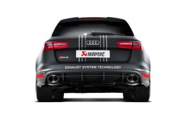 Ligne d'échappement Akrapovic pour Audi RS6 Avant (2014-)
