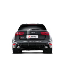 Ligne d'échappement Akrapovic pour Audi RS6 Avant (2014-)