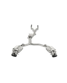 Echappement AKRAPOVIC pour AUDI RS6 Avant C7 - Ligne Cat-Back à valves