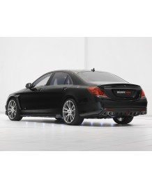 Diffuseur arrière en carbone BRABUS pour Mercedes Classe S 63 AMG (W222) (2013-)