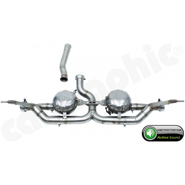 Silencieux arrière "Active Sound System " CarGraphic pour Porsche Cayenne Diesel (957) Silencieux arrière "Active Sound System " CarGraphic pour Porsche Cayenne Diesel (957)