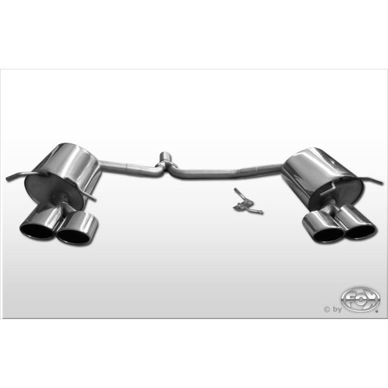 Silencieux échappement Complet Pour Mercedes Classe E W124 E250 Diesel - Neuf, Garantie 30 Mois