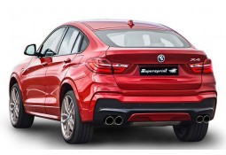 Echappement sport " Racing" Supersprint pour Bmw X4 435d X-Drive (F26)