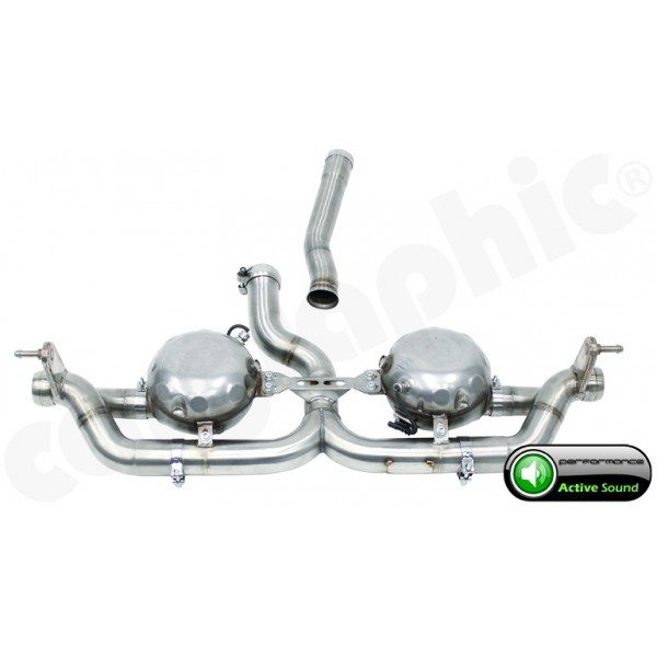 Echappement sport "Active Sound System " CarGraphic pour Porsche Cayenne Diesel (958) Echappement sport "Active Sound System " CarGraphic pour Porsche Cayenne Diesel (958)