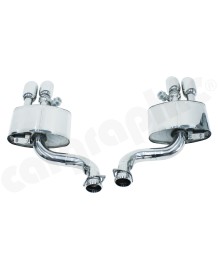 Echappement sport Inox à valves CARGRAPHIC pour Ferrari 599 GTB (2006-2012)