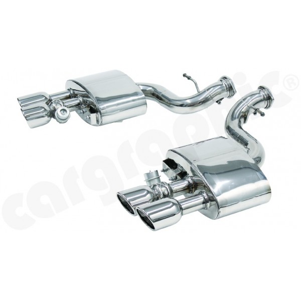 Echappement sport Inox à valves CARGRAPHIC pour Ferrari 599 GTB (2006-2012)