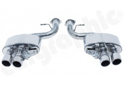 Echappement sport Inox à valves CARGRAPHIC pour Ferrari 599 GTB (2006-2012)