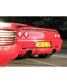 Echappement SuperSport Inox QuickSilver pour Ferrari F355 (1994-99)