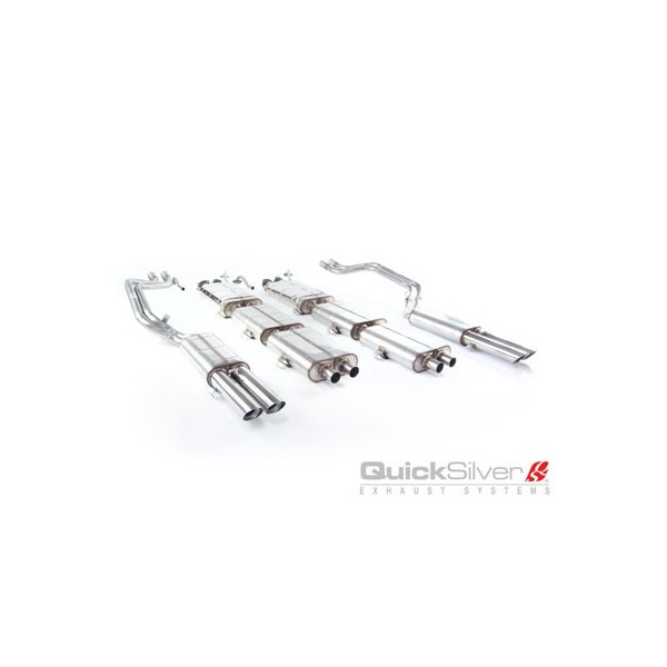 Ligne d'échappement Sport Inox QuickSilver pour Ferrari 400 GT & 400i (1977-85)