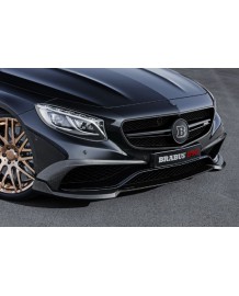 Spoiler avant BRABUS en Carbone pour Mercedes Classe S Coupé 63 AMG &  65 AMG (C217) 