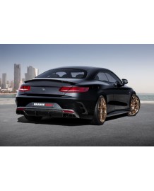 Extensions de pare-chocs arrière BRABUS en Carbone pour Mercedes Classe S Coupé Pack AMG & 63 AMG & 65 AMG (C217) 