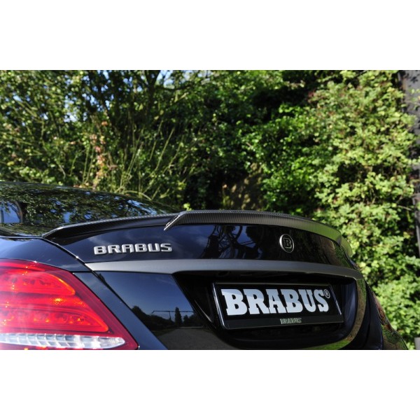 Becquet de coffre BRABUS en Carbone pour Mercedes Classe C 63 AMG (W205)