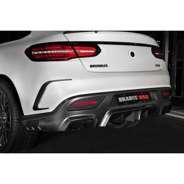 Extensions de pare-chocs arrière en Carbone BRABUS pour Mercedes GLE 63 AMG Coupé (C292)